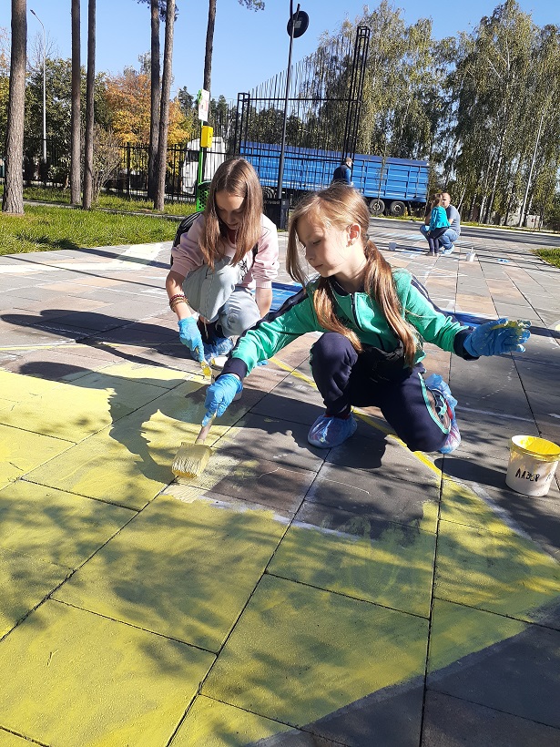 В Гостомеле ожила &quot;Мрия&quot;: видео и фото уникального мурала